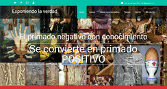 Desktop Screenshot of exponiendolaverdad.com